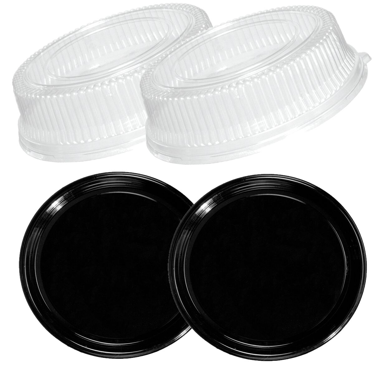 Trays with Dome Lids