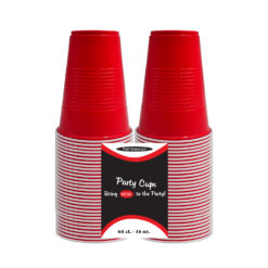 16 OZ. PARTY CUPS - RED 64 CT.