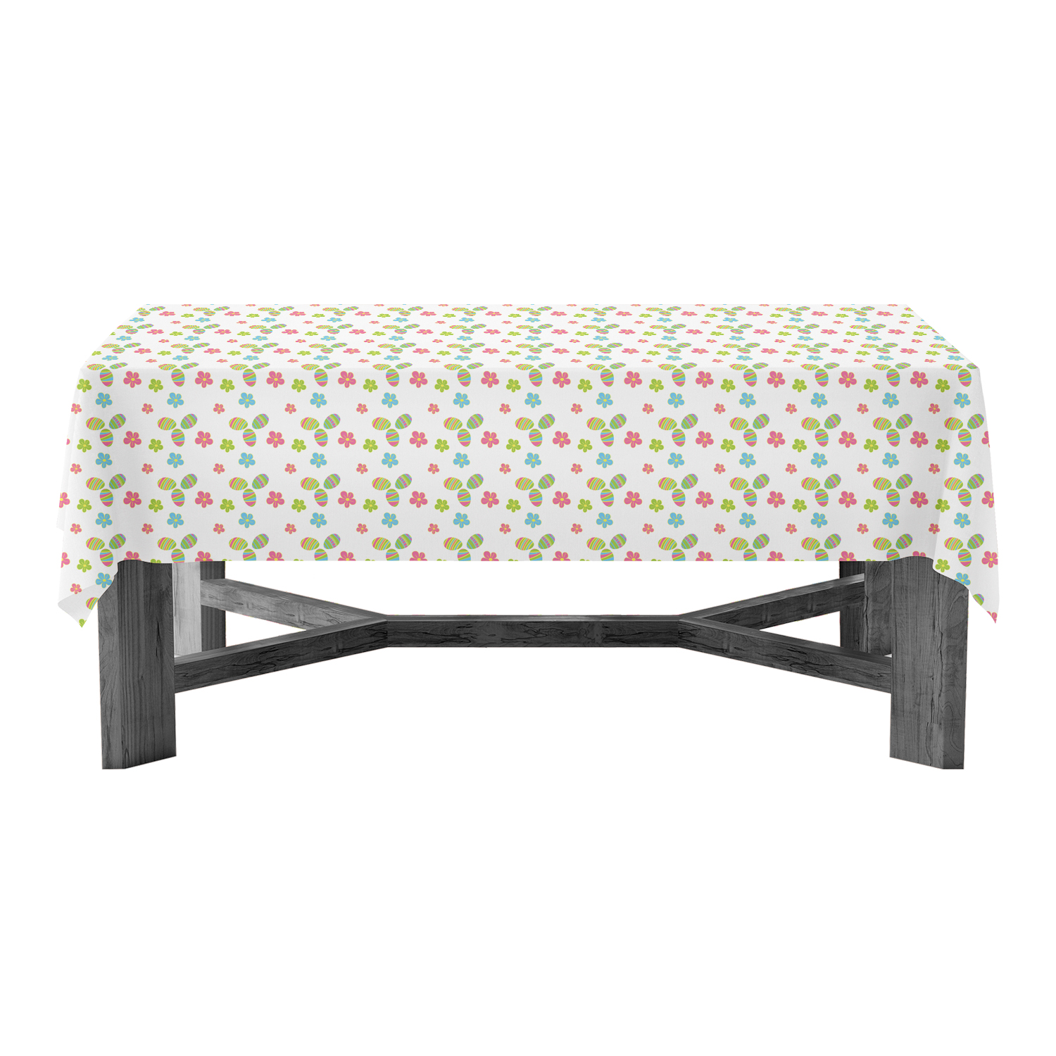 Alternative view of 54" x 108" RECTANGULAR TABLE COVERS - EASTER