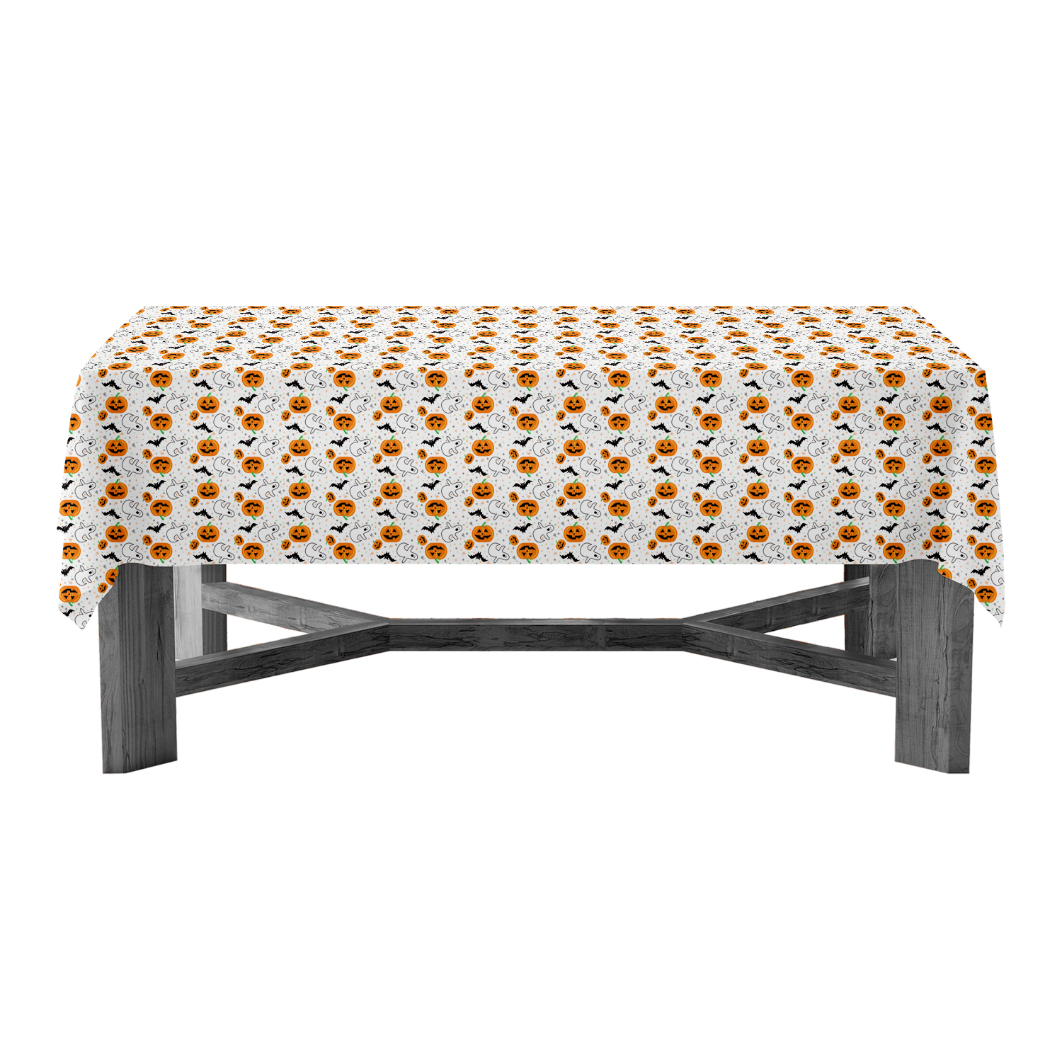 Alternative view of 54" x 108" RECTANGULAR TABLE COVERS - HALLOWEEN
