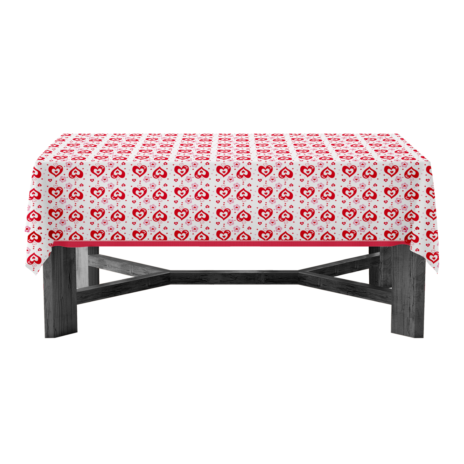 54" x 108" RECTANGULAR TABLE COVERS - VALENTINE'S - Image 2